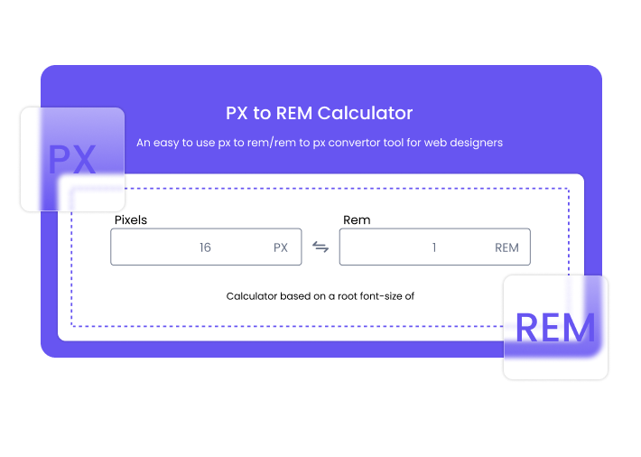 px to rem calculator