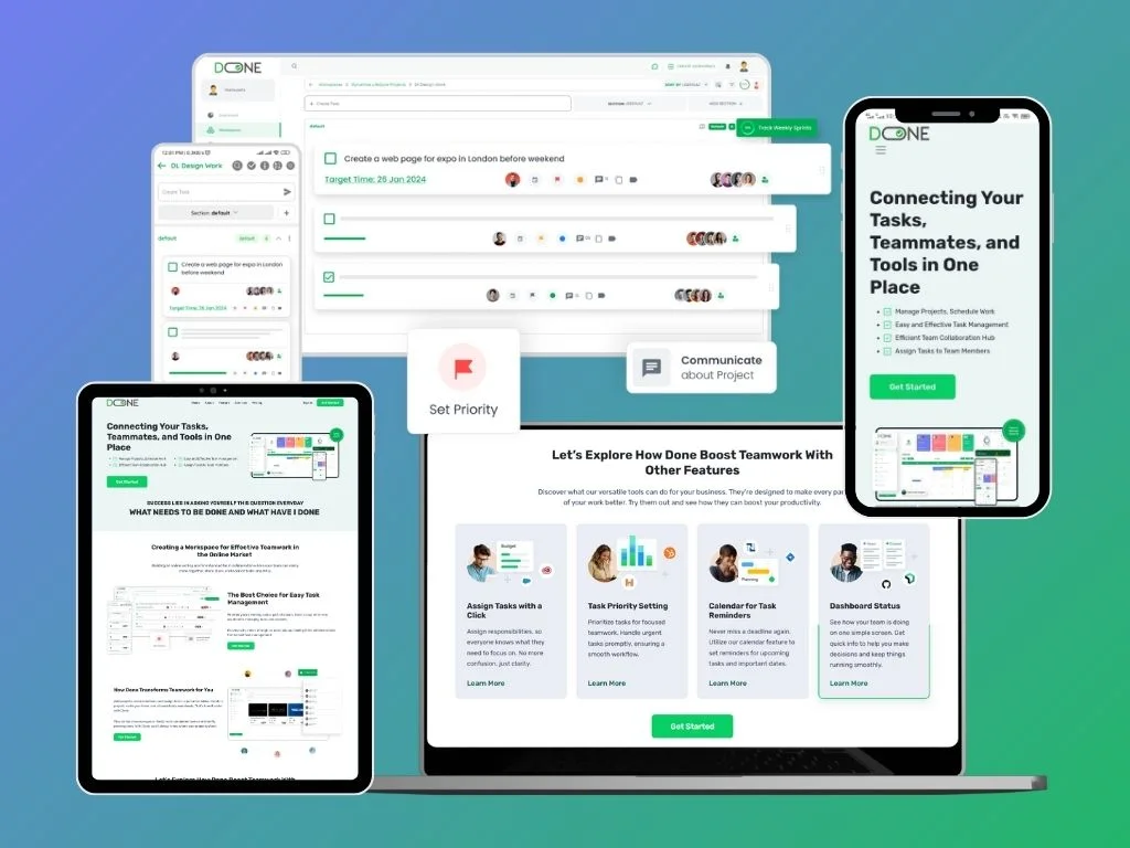 Done — dashboard and calendar