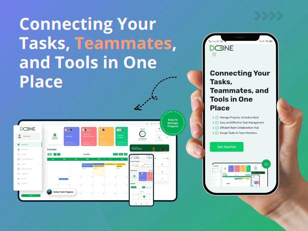 Done — mobile app screens