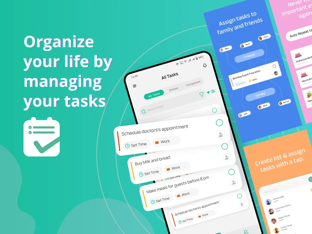 Tikk — group tasks for family and friends