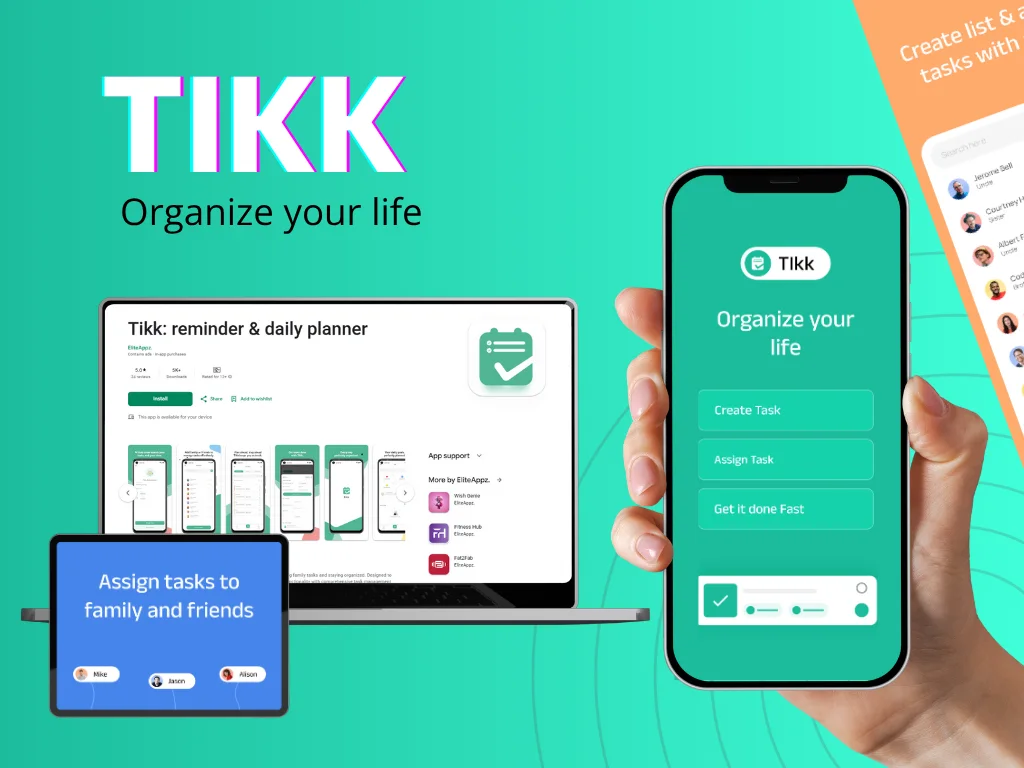 Tikk — reminders and to-dos