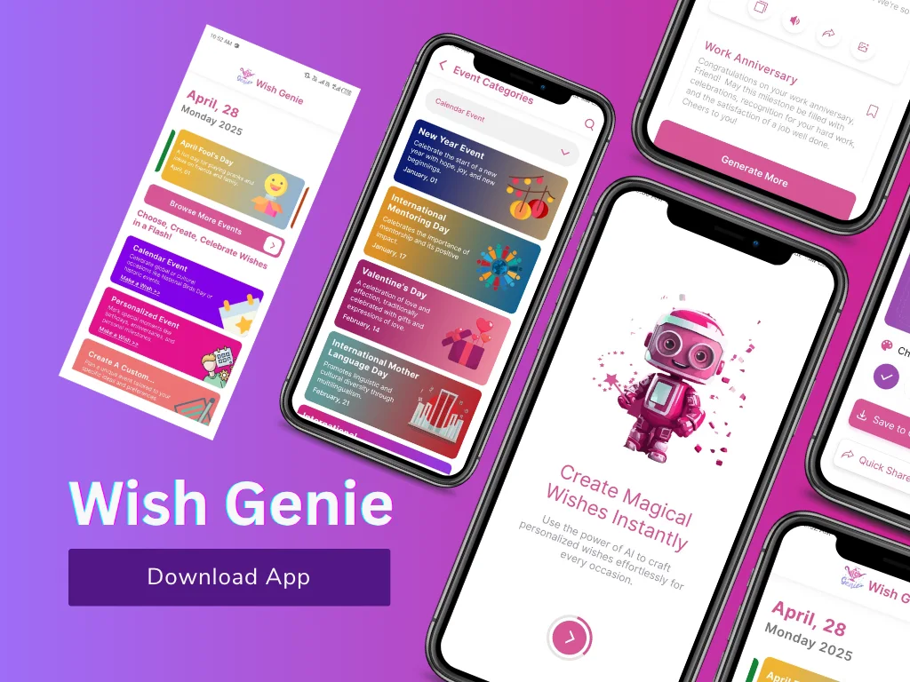 Wish Genie — event categories
